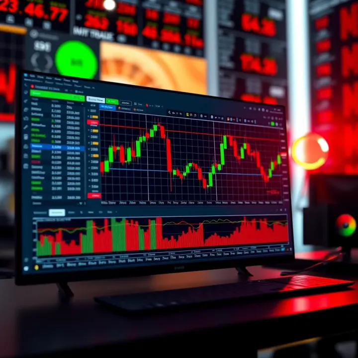 Screenshot of MetaTrader trading platform showing various CFD instruments and market analysis tools