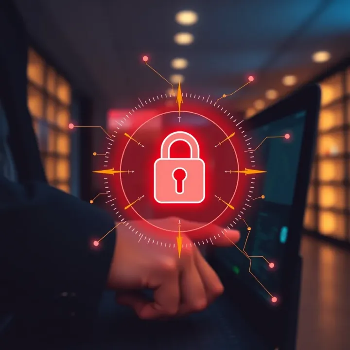 Illustration of secure digital transaction representing safe online investment with Pocket Corretora