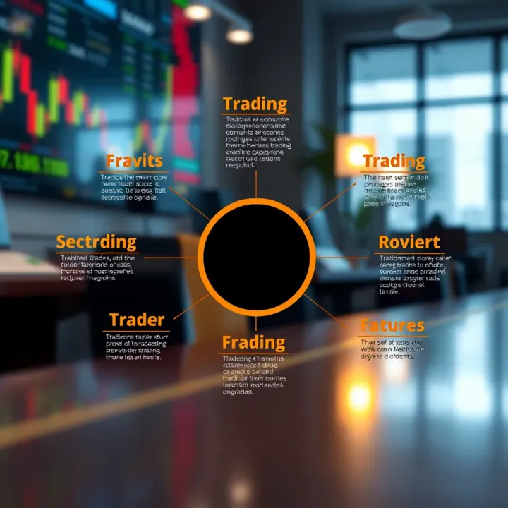 Diagram illustrating different types and features of trading websites